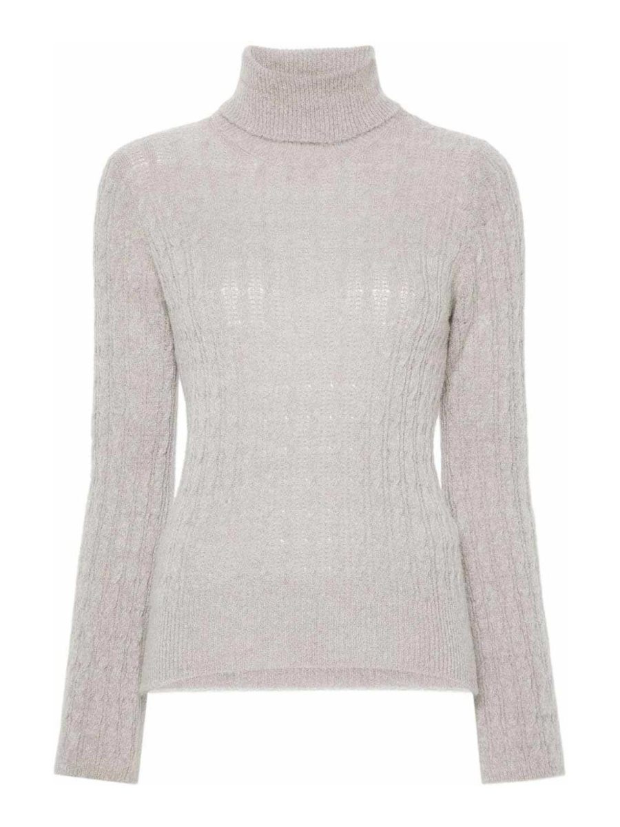 Liu Jo Pull Col Rond - Gris