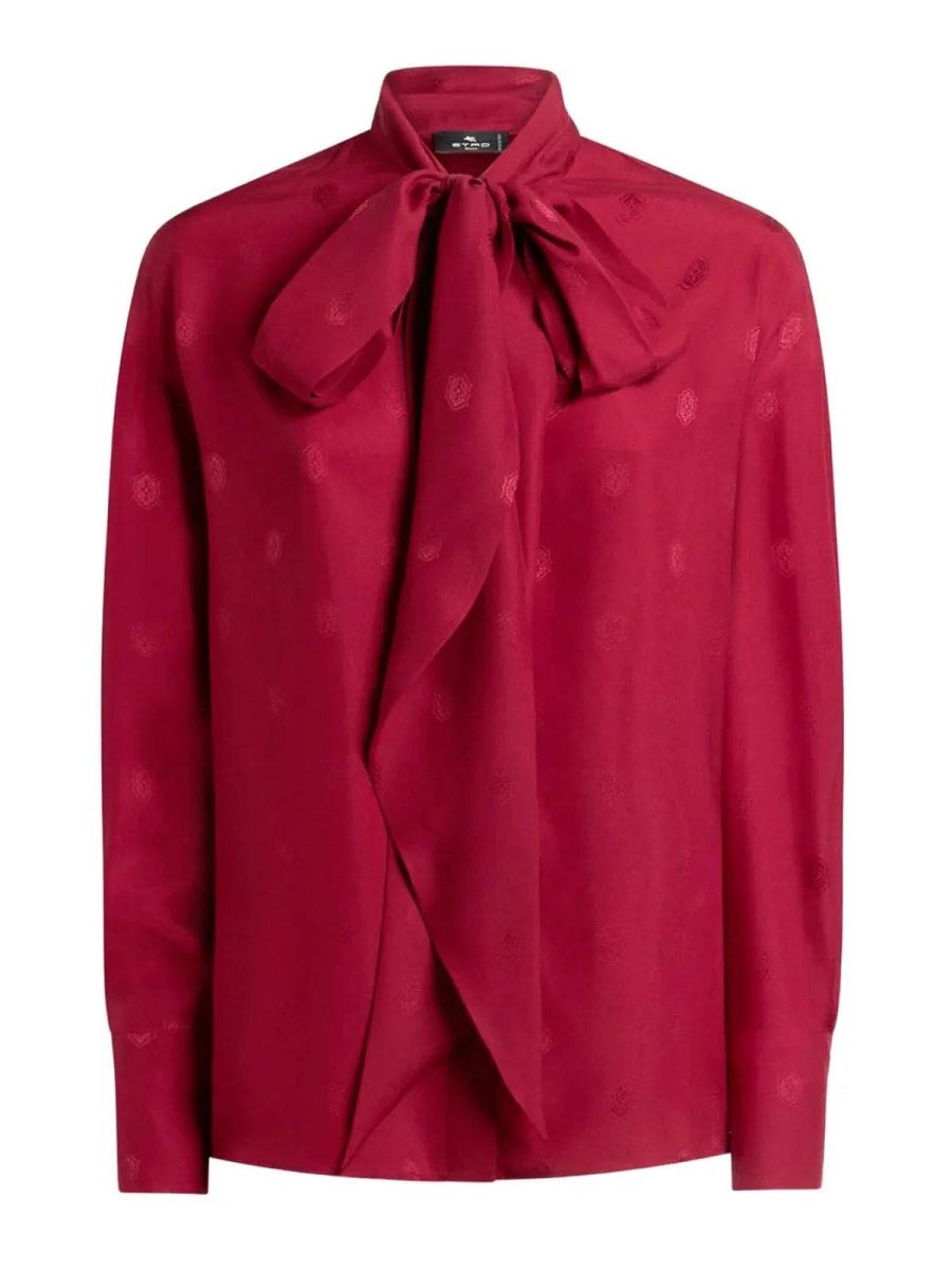 Etro Chemise - Rouge Brun