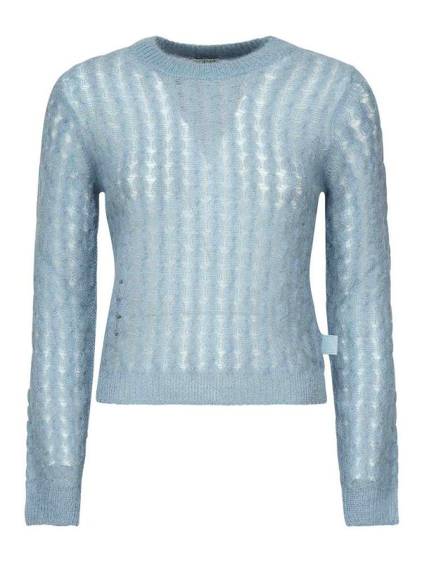Loewe Pull Col Rond - Bleu