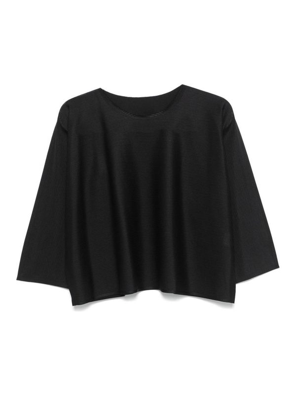 Pleats Please Issey Miyake Chemise - Noir