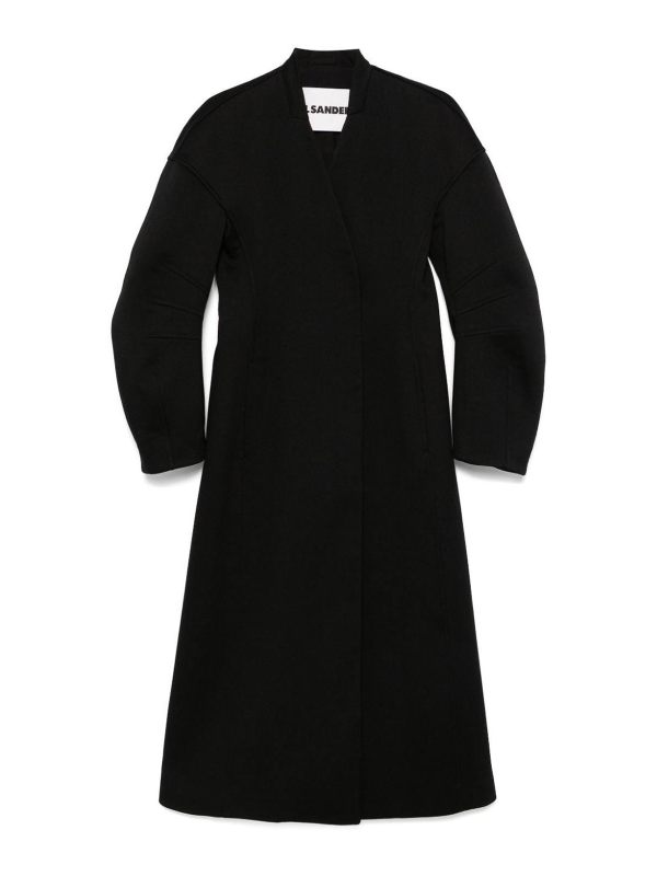 Jil Sander Manteau Court - Noir