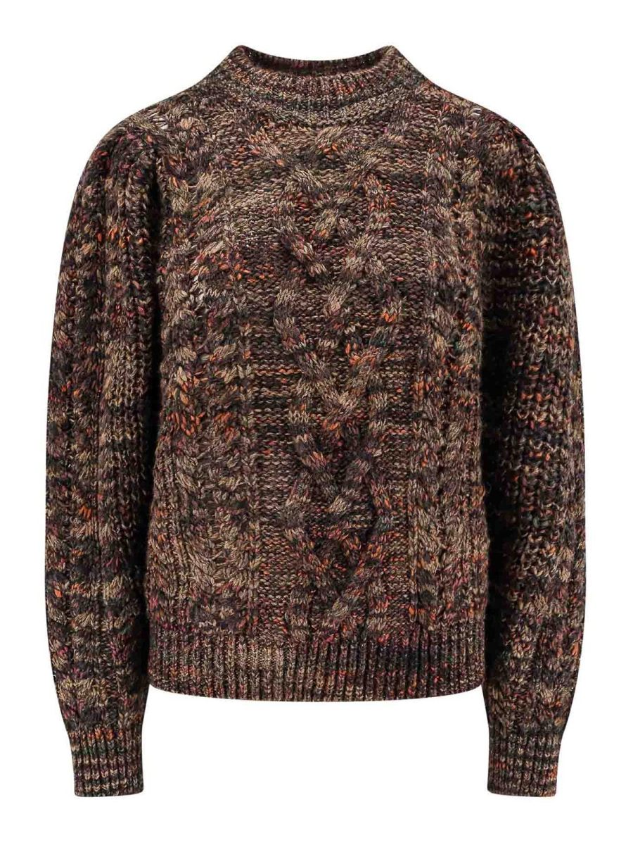 Isabel Marant Etoile Pull Col Rond - Marron