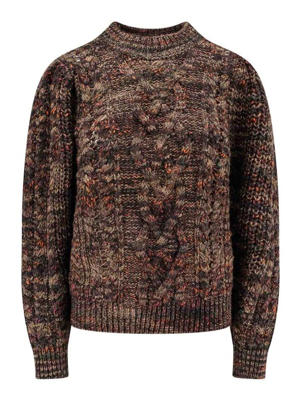 Isabel Marant Etoile Pull Col Rond - Marron