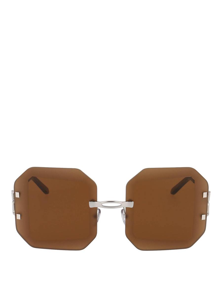 Marni Lunettes De Soleil - Argent