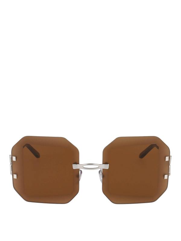 Marni Lunettes De Soleil - Argent