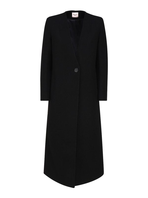 Mariuccia Manteau Court - Noir
