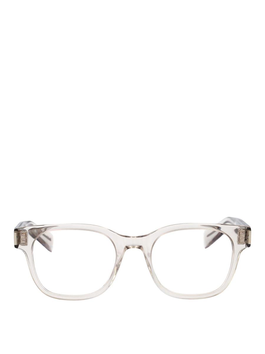 Saint Laurent Lunettes De Soleil - Beige