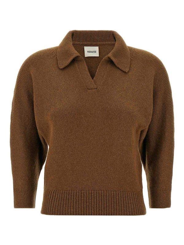 Khaite Polo - Marron
