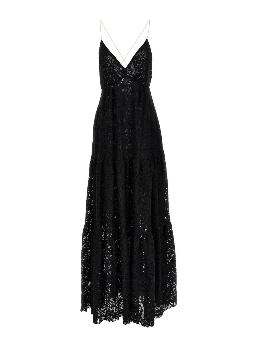 Le Twins Robe Au Genou - Noir