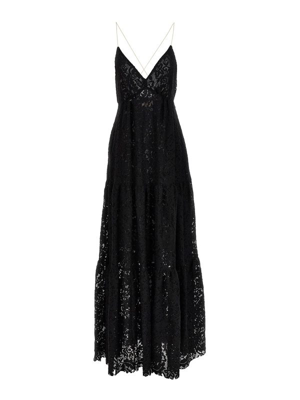 Le Twins Robe Au Genou - Noir