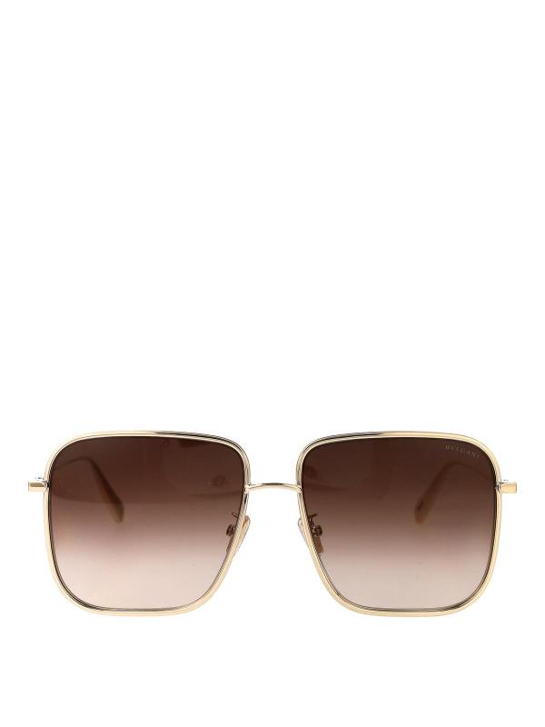 Bvlgari Lunettes De Soleil - Marron
