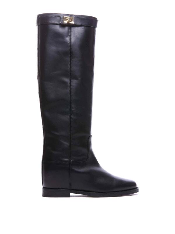 Via Roma 15 Bottes - Noir