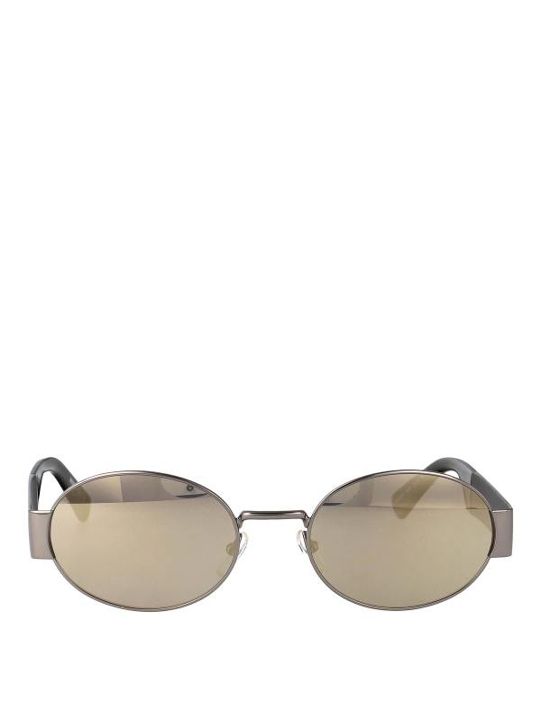 Moschino Lunettes De Soleil - Argent