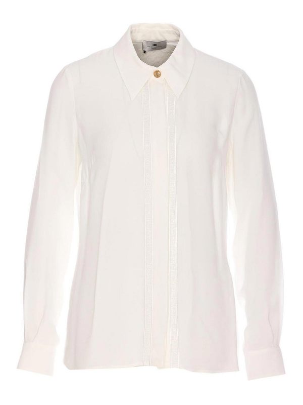 Elisabetta Franchi Chemise - Blanc