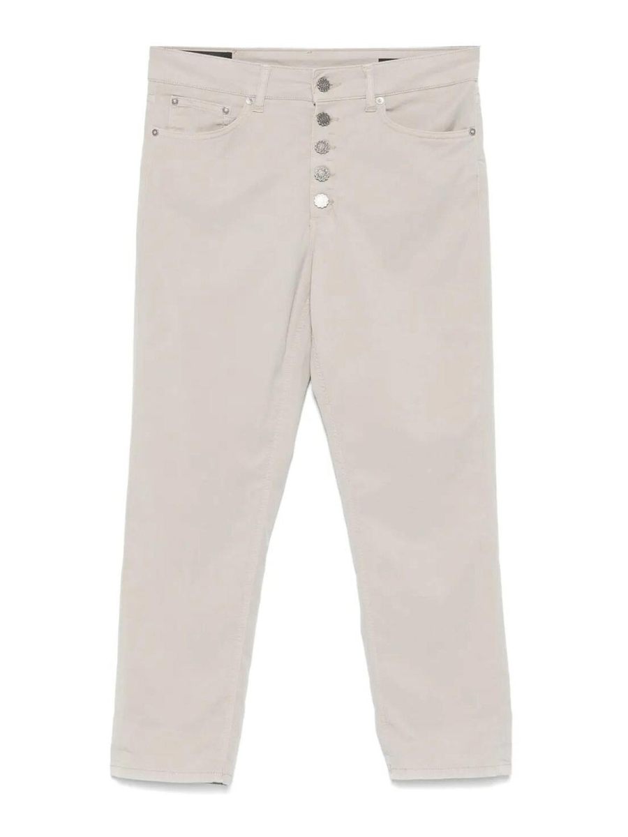 Dondup Pantalons Décontractés - Blanc