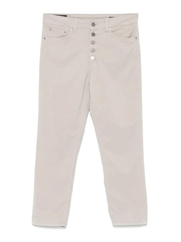 Dondup Pantalons Décontractés - Blanc