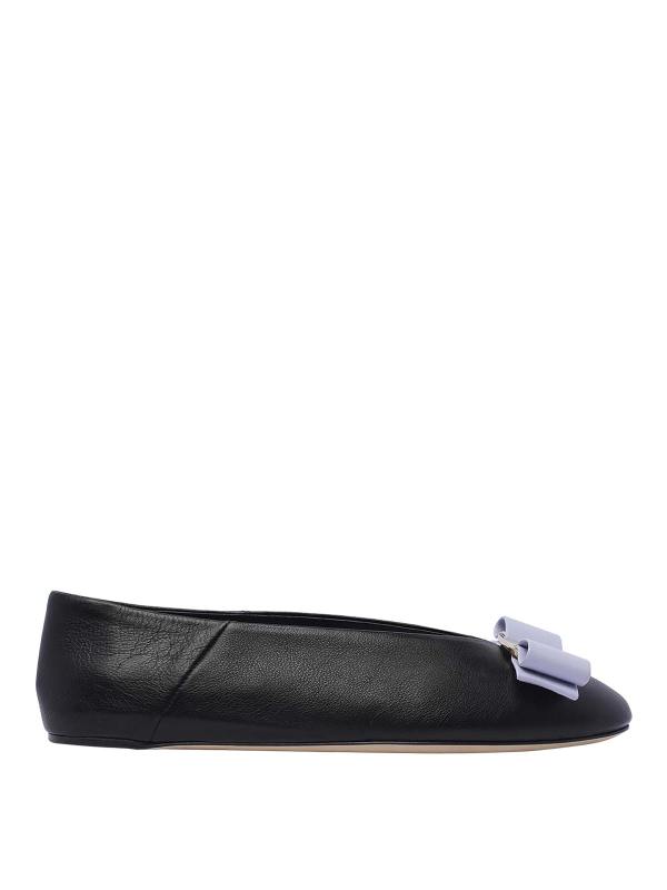 Ferragamo Ballerines - Noir