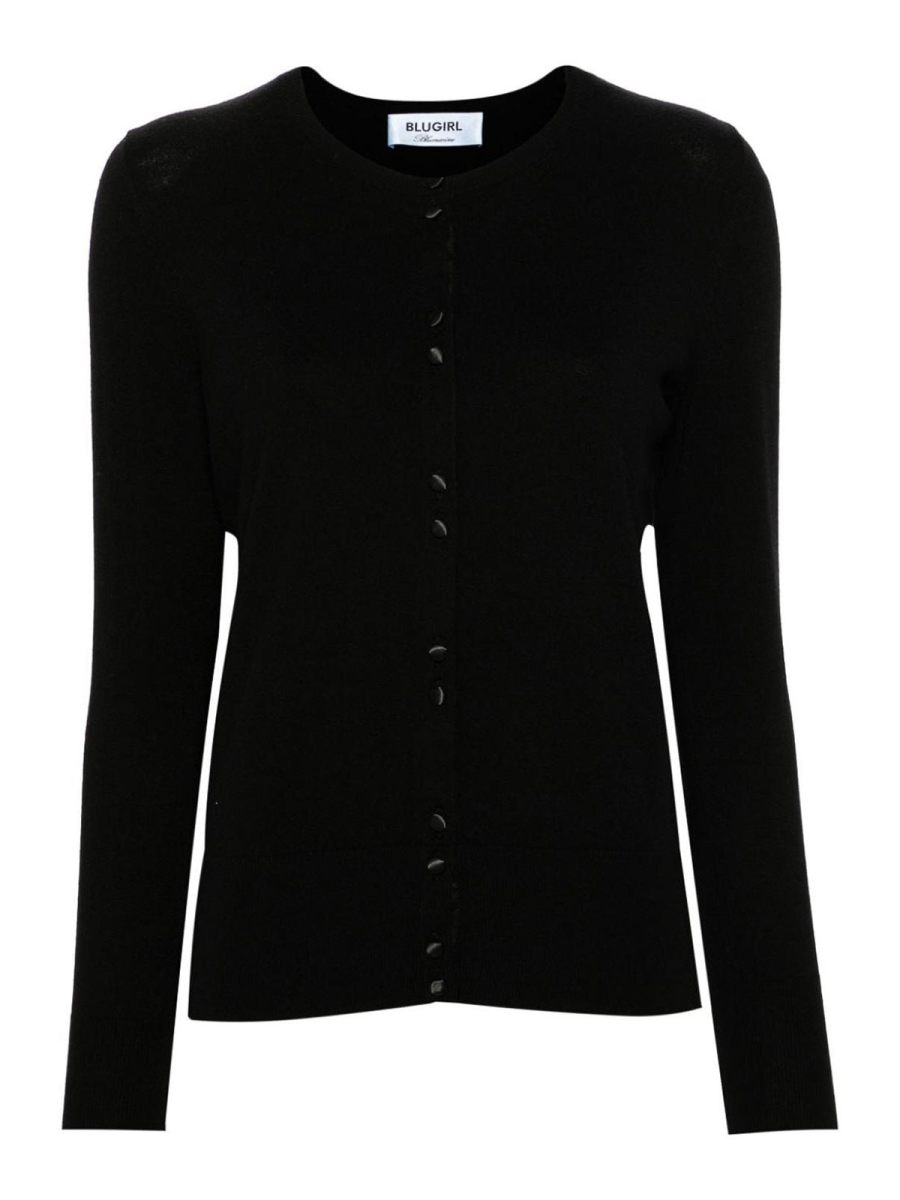 Blugirl Pull Col Rond - Noir