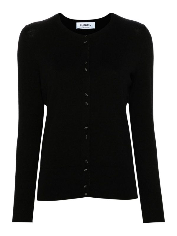 Blugirl Pull Col Rond - Noir