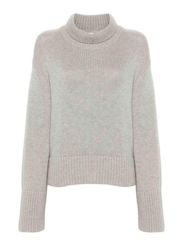 Lisa Yang Pull Col Rond - Gris