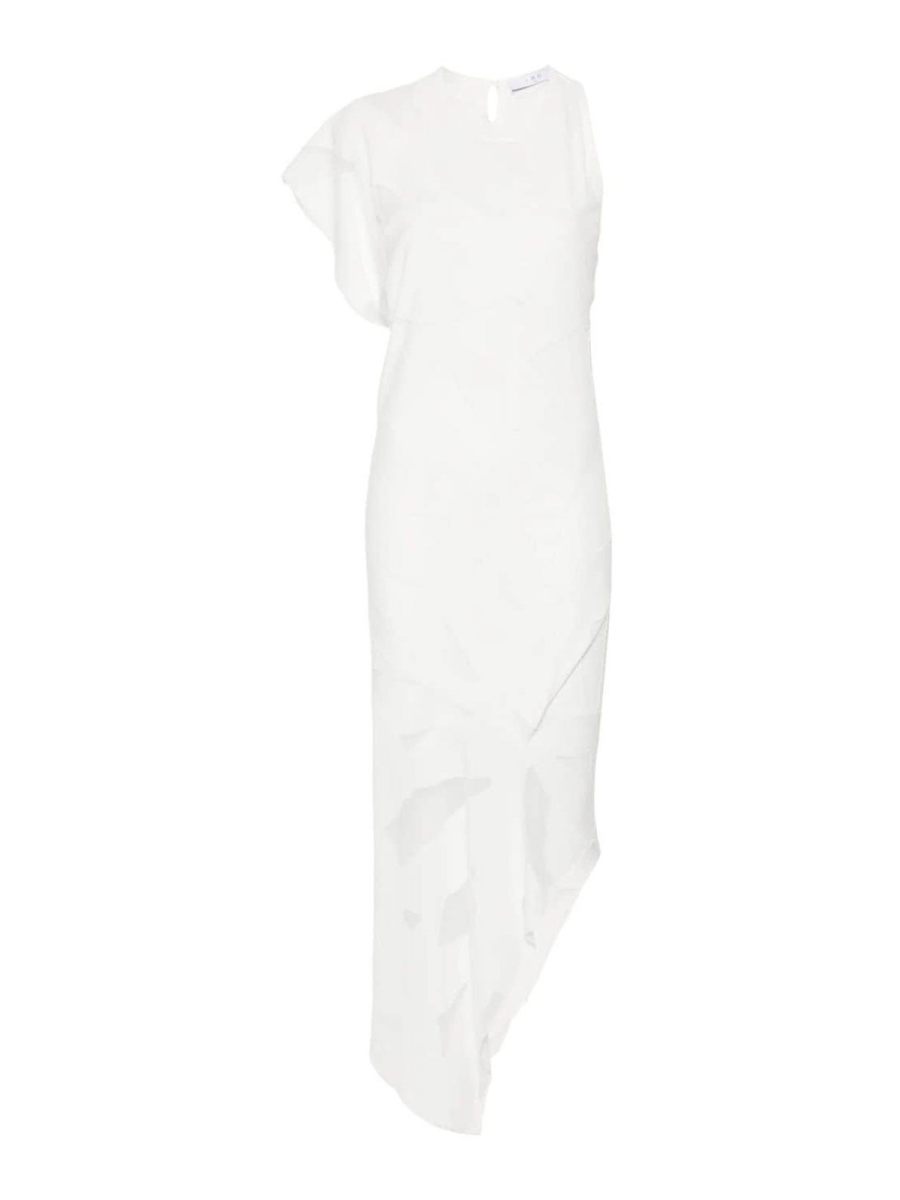 Iro Robe Au Genou - Blanc