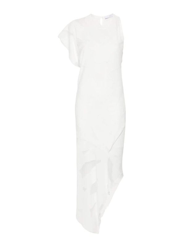 Iro Robe Au Genou - Blanc