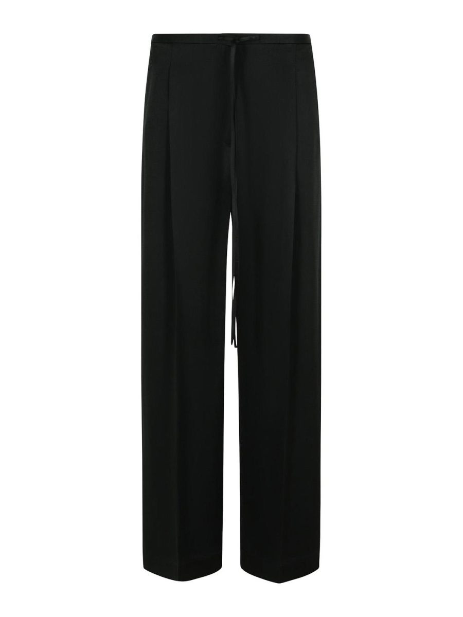 Rohe Pantalons Décontractés - Noir