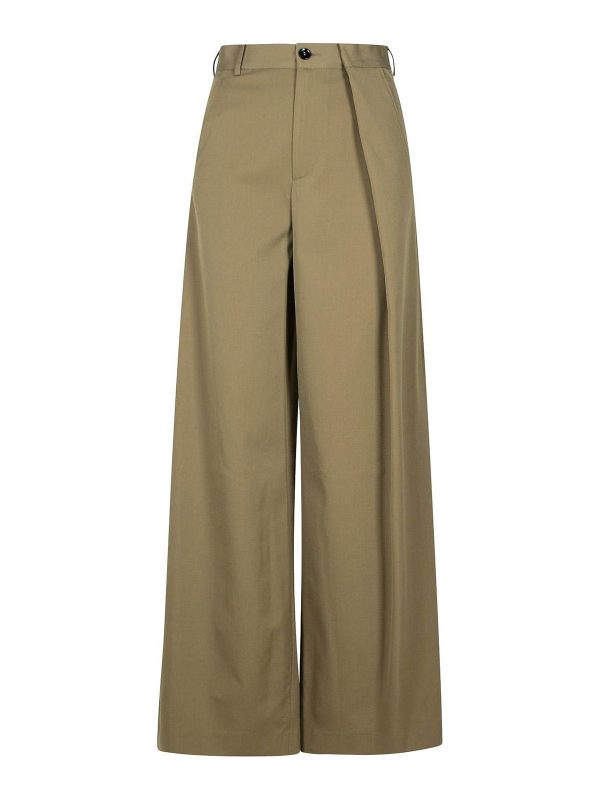 MM6 Maison Margiela Pantalons Décontractés - Vert
