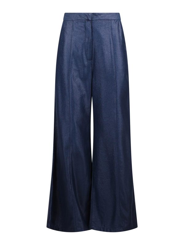 Sabina Musayev Pantalons Décontractés - Bleu