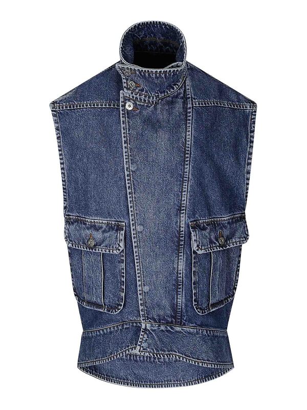 J. W. Anderson Veste Casual - Foncé Délavé
