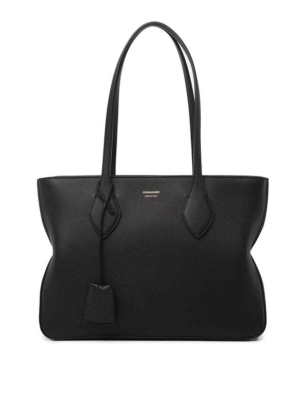 Salvatore Ferragamo Sac Cabas - Noir