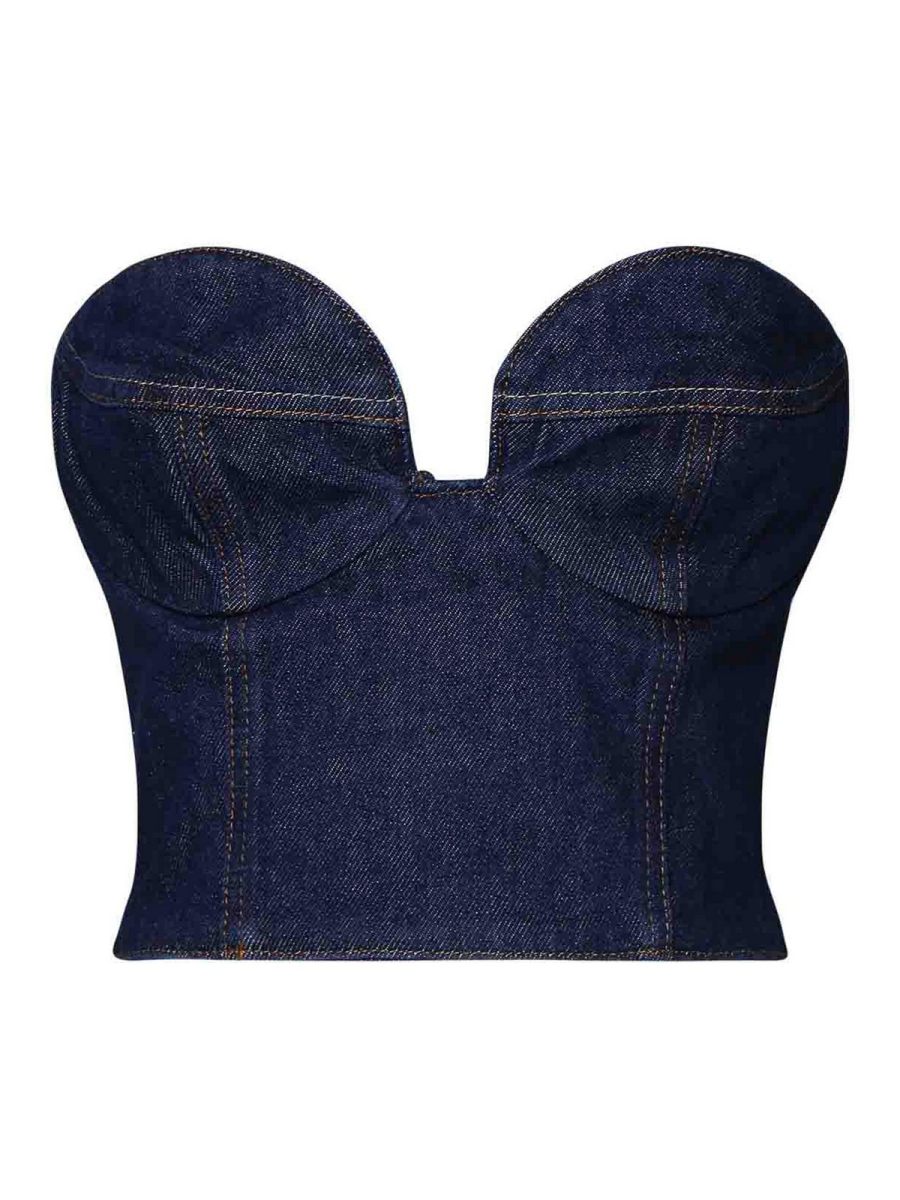Magda Butrym Top - Bleu
