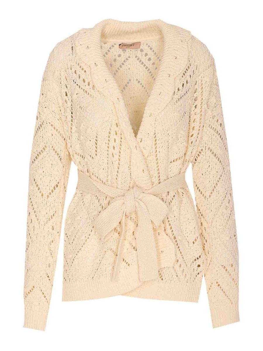 Twinset Cardigan - Blanc
