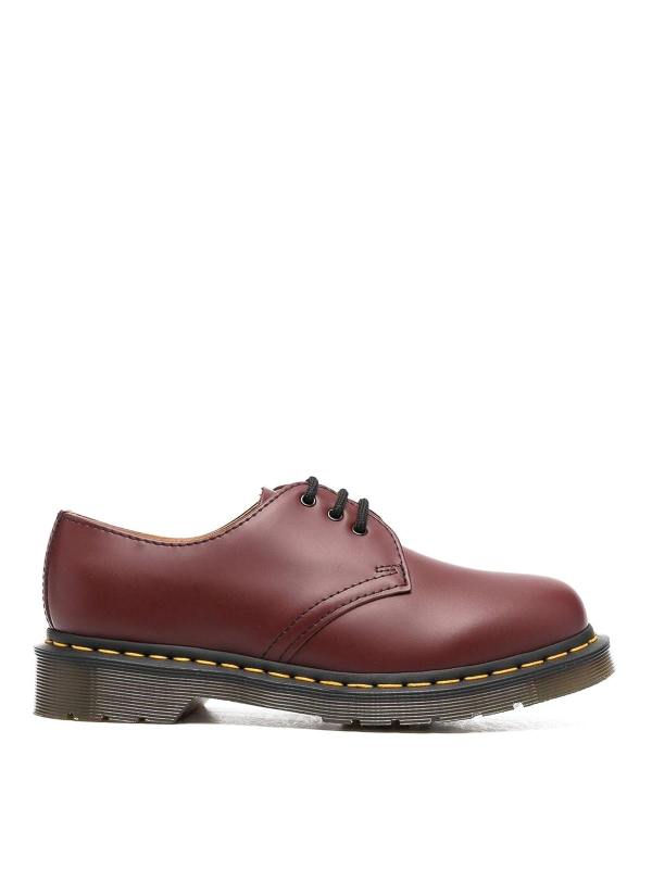 Dr. Martens Chaussures À Lacets - Rouge