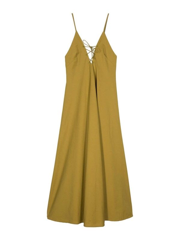 Forte Forte Maxi Robe - Marron Clair