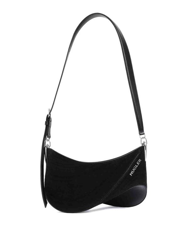 Mugler Sac Bandoulière - Noir