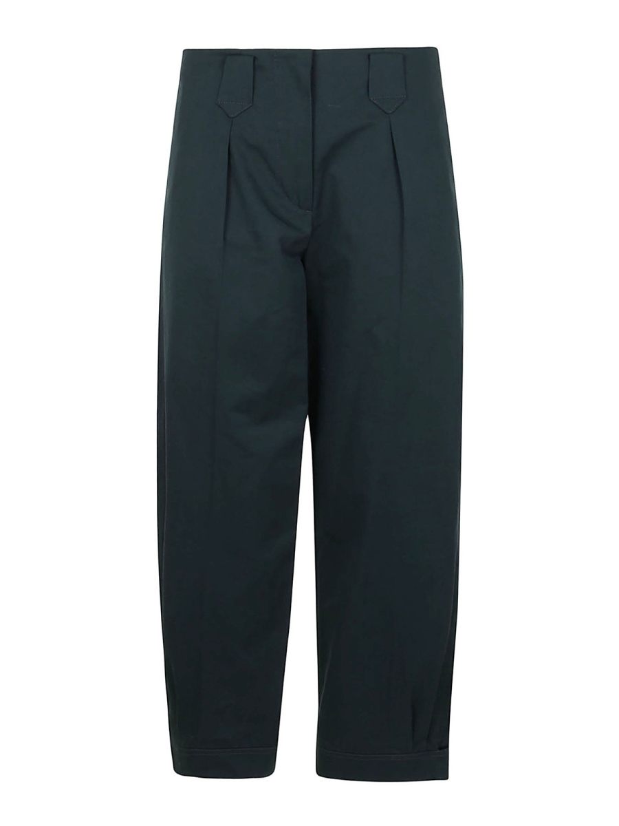 Kenzo Pantalons Décontractés - Vert Foncé