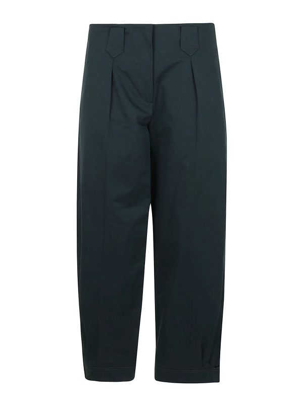 Kenzo Pantalons Décontractés - Vert Foncé