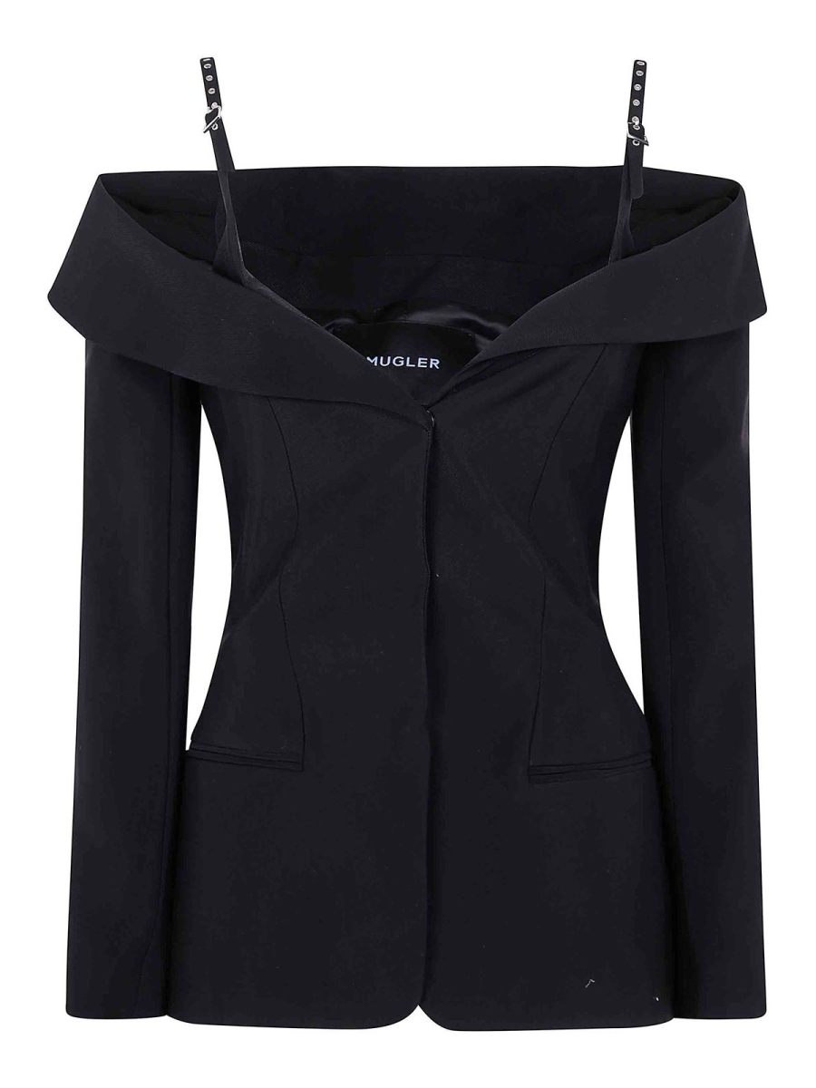 Mugler Top - Noir