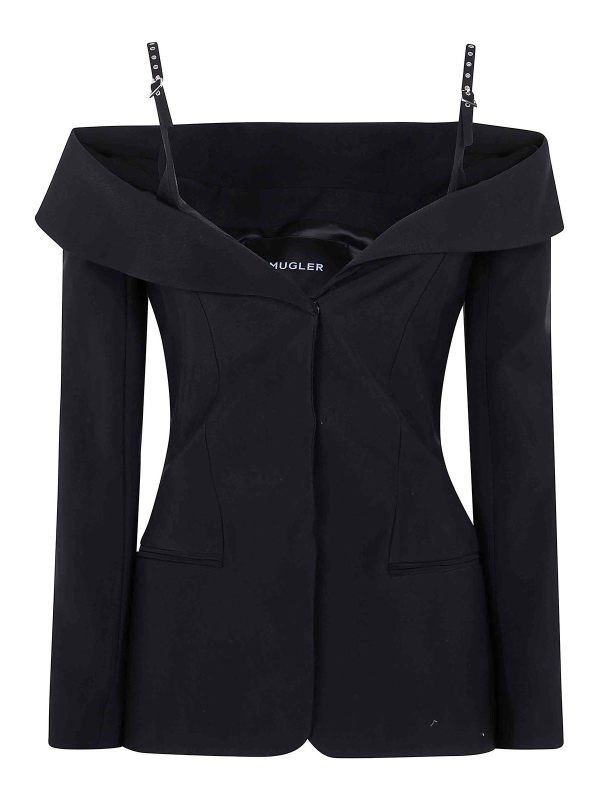 Mugler Top - Noir