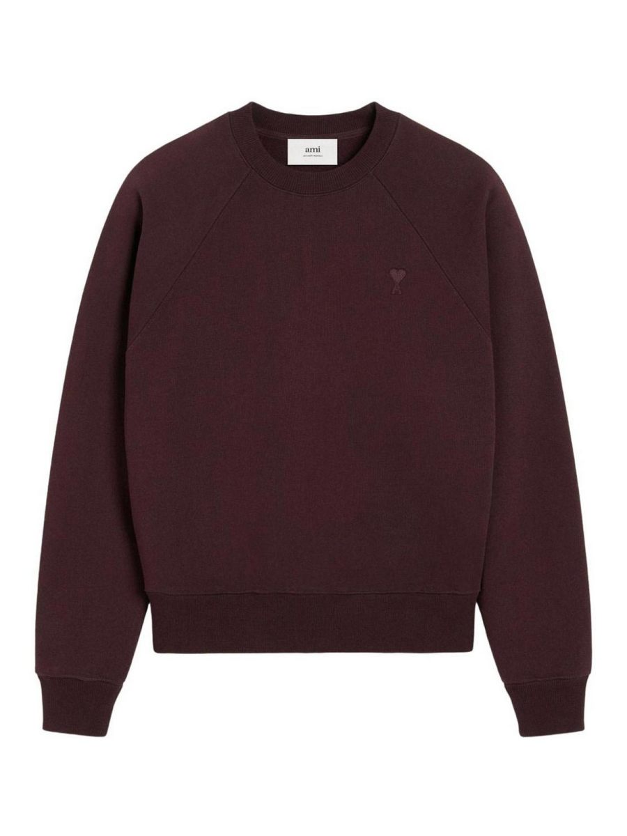Ami Paris Sweat-Shirts - Rouge Brun