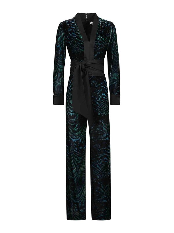 Diane Von Furstenberg Combinaison - Vert