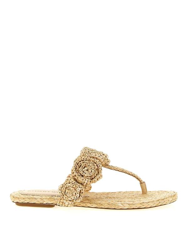 Stuart Weitzman Tongs - Beige