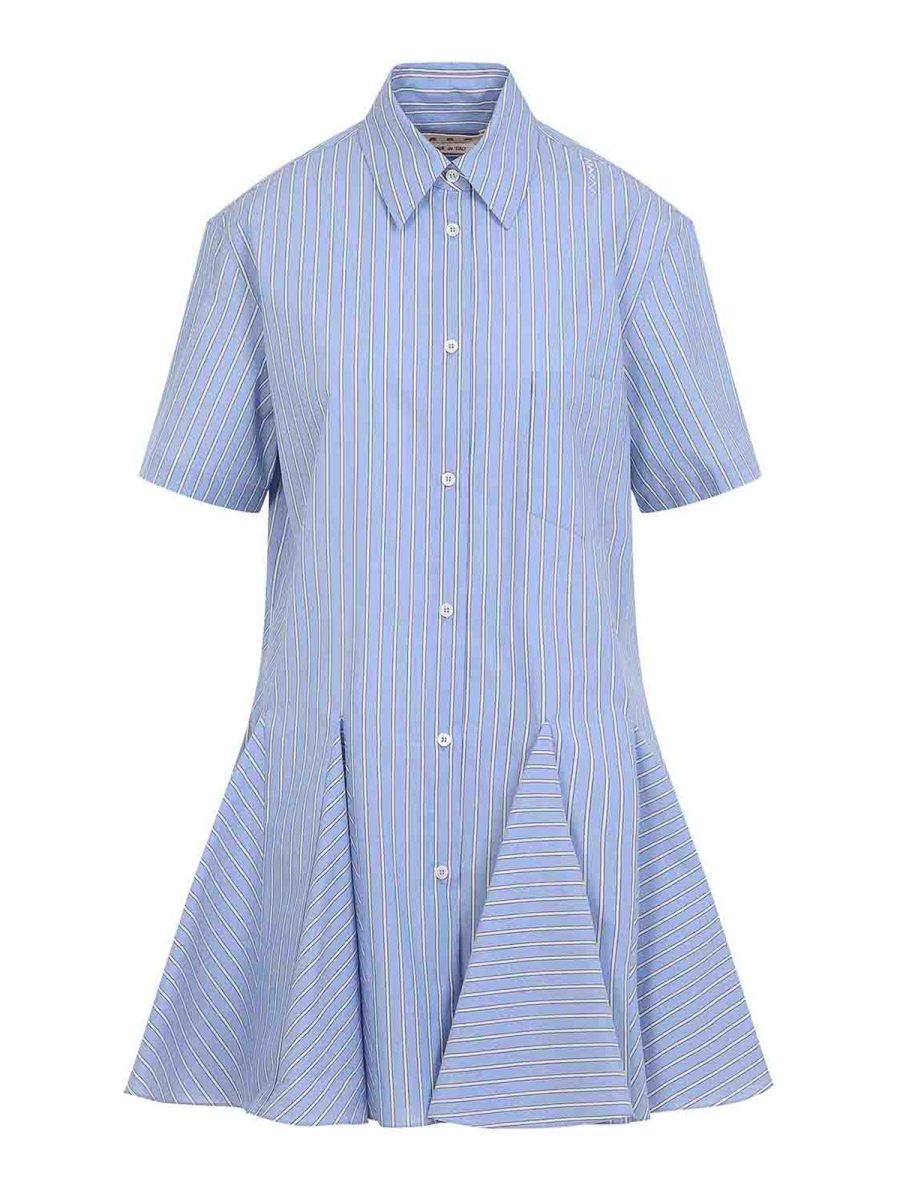 Marni Robe Courte - Bleu