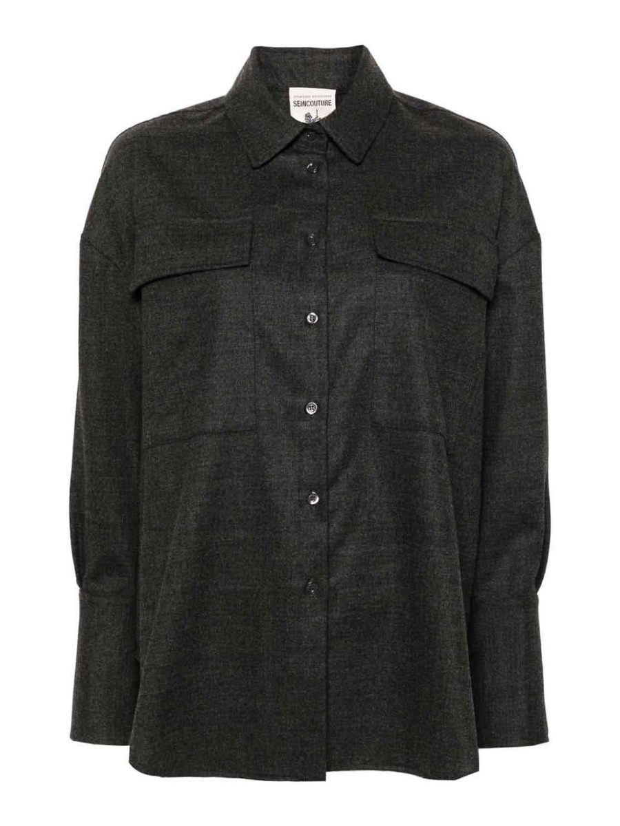 Semicouture Chemise - Gris