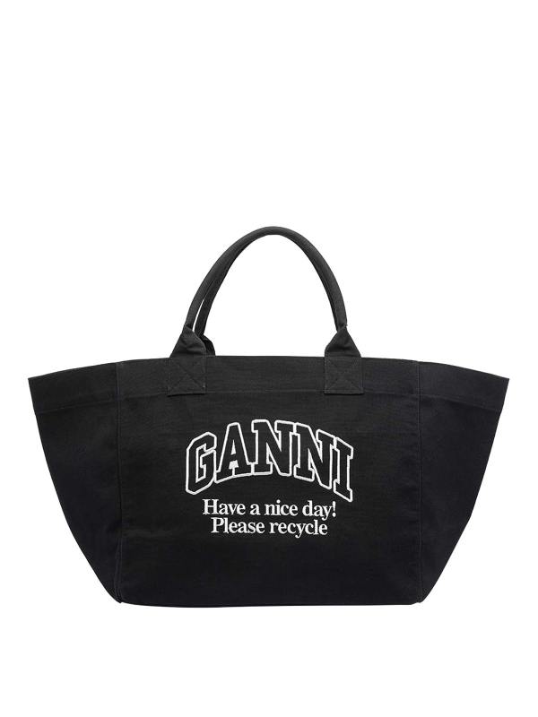 Ganni Sac Cabas - Noir
