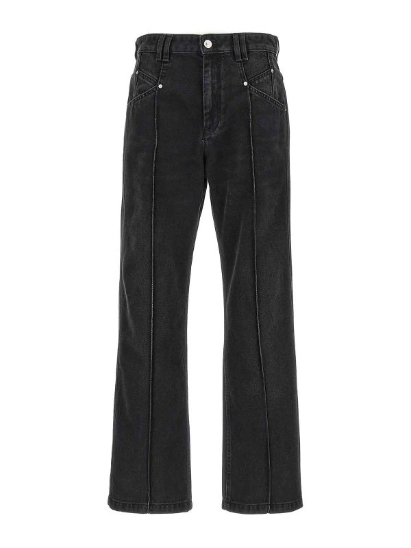Isabel Marant Jean Bootcut - Noir