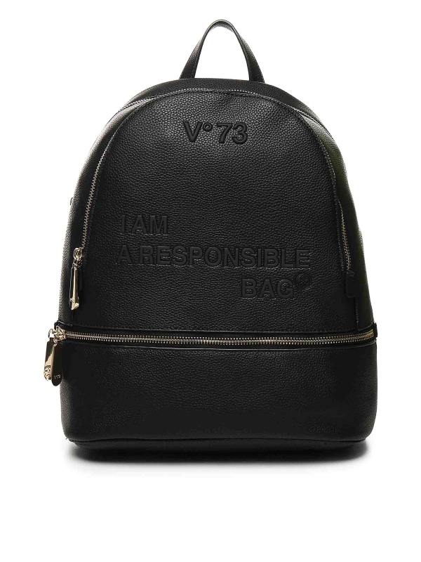 V°73 Sac À Dos - Noir