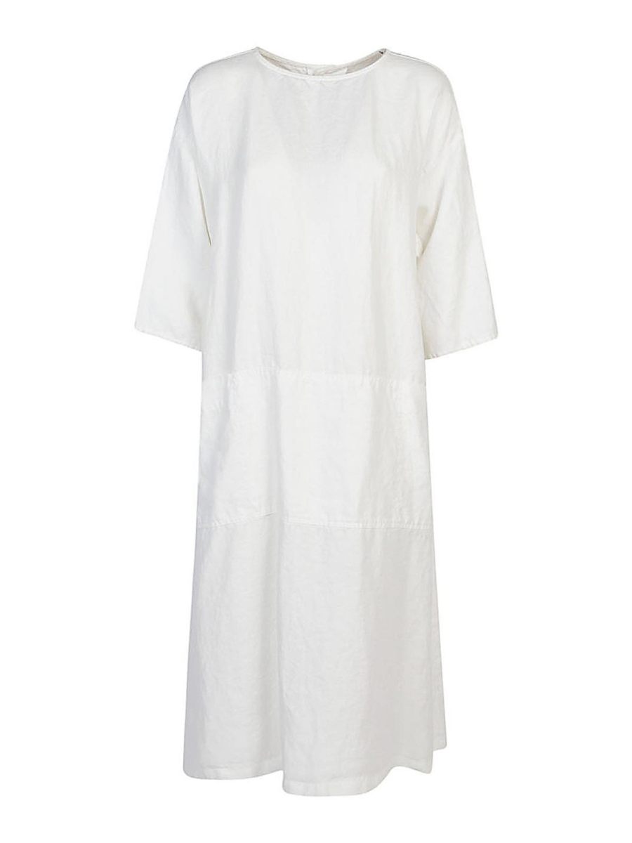 Sarahwear Robe Au Genou - Blanc