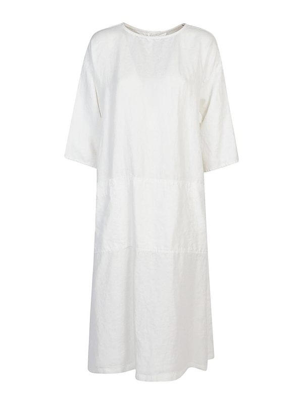 Sarahwear Robe Au Genou - Blanc
